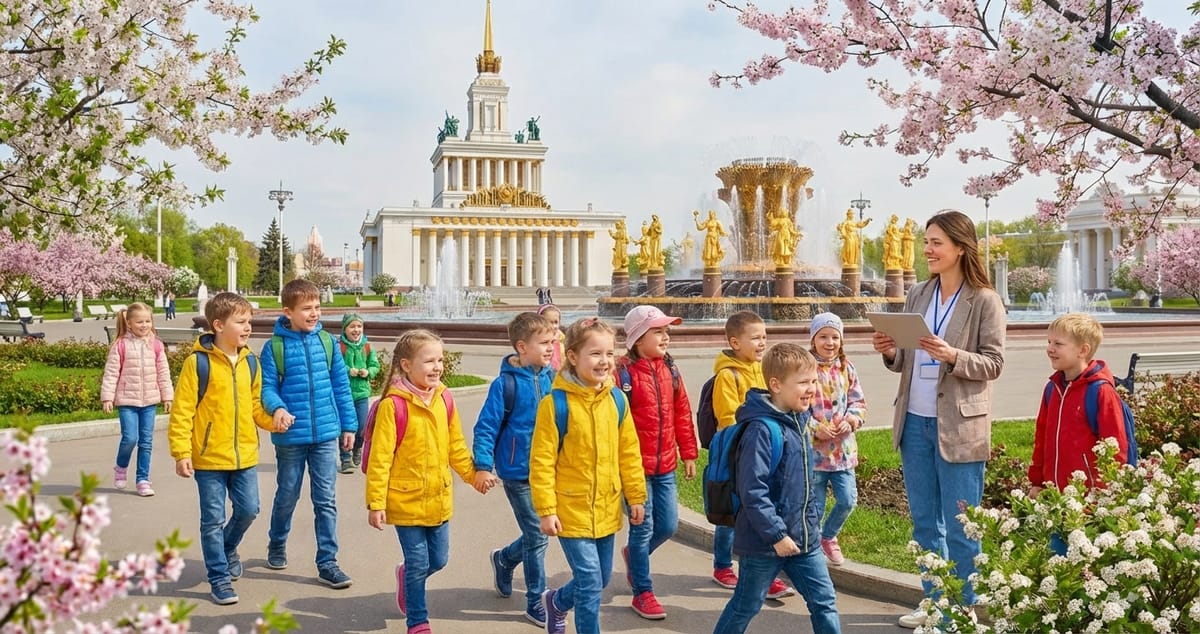 Весенние экскурсии для младших классов в Москве